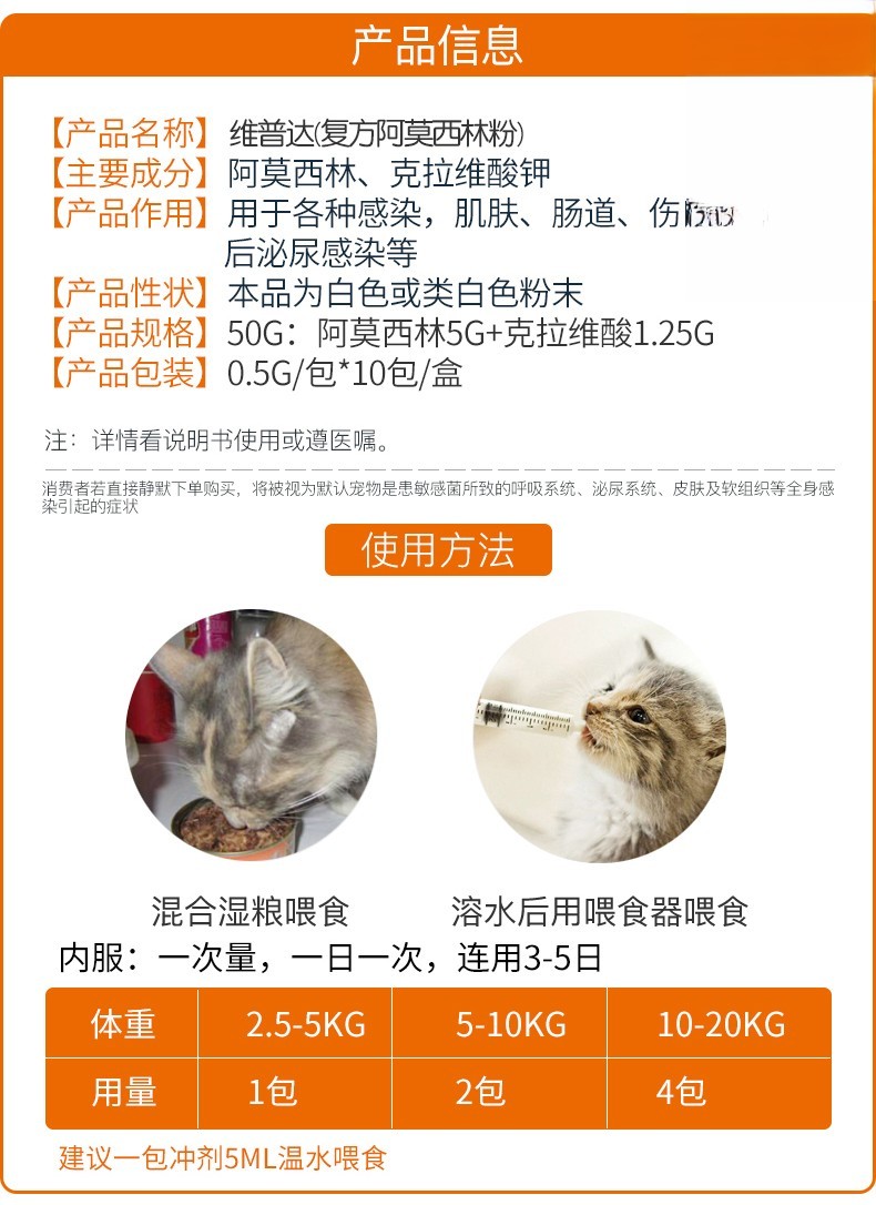猫感冒药